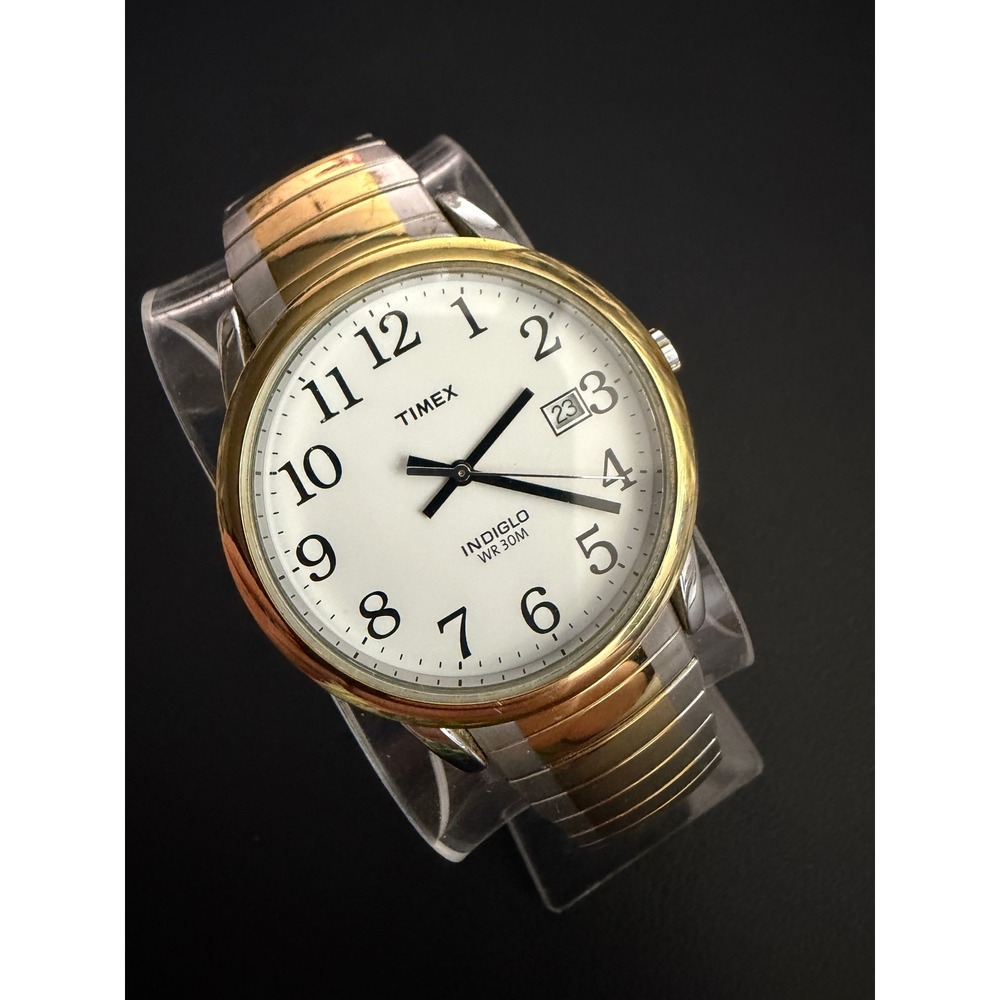 Timex Watch Indiglo T2H311 Stainless Steel Band